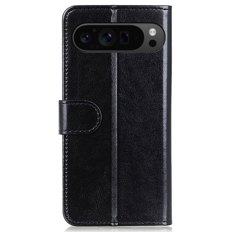 Læder Cover Google Pixel 9 Pro Xl Telefon Etui Laklæderimitation