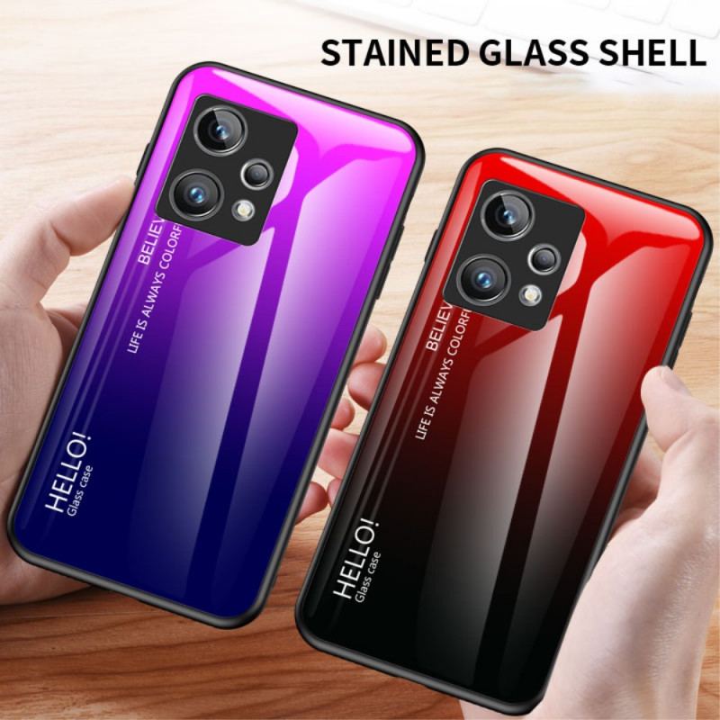 Cover Realme 9 Pro Plus Hærdet Glas Hej