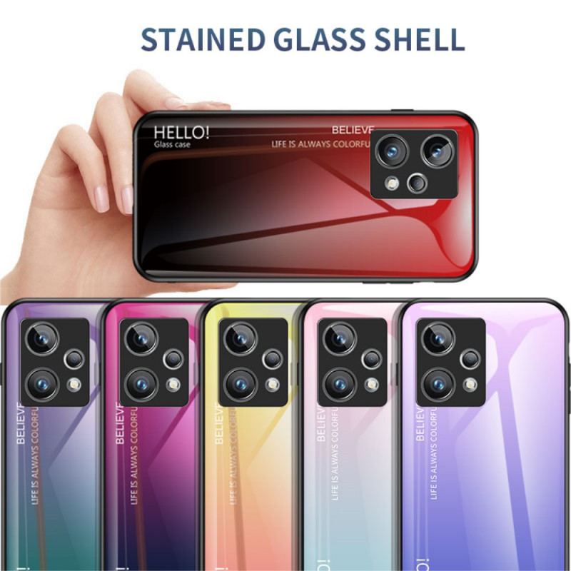 Cover Realme 9 Pro Plus Hærdet Glas Hej