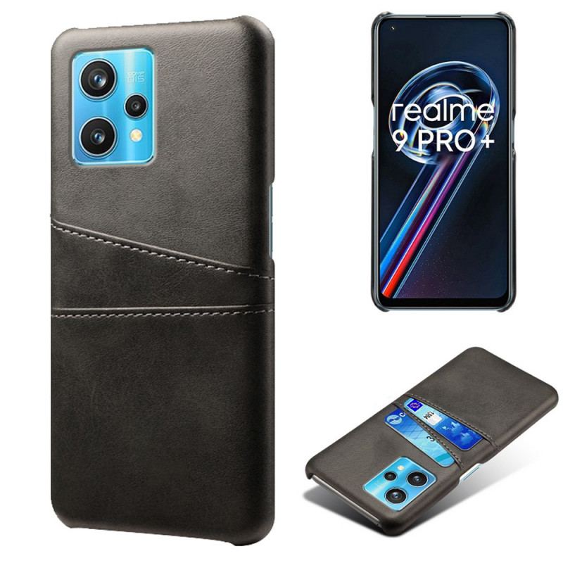 Mobilcover Realme 9 Pro Plus Dobbelt Kortholder