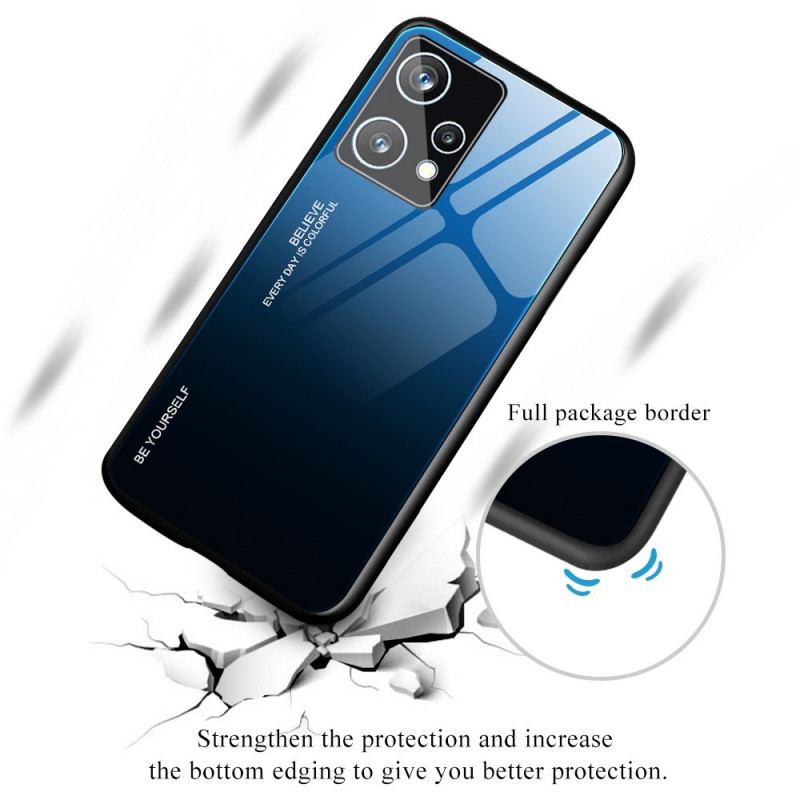 Mobilcover Realme 9 Pro Plus Hærdet Glas Vær Dig Selv