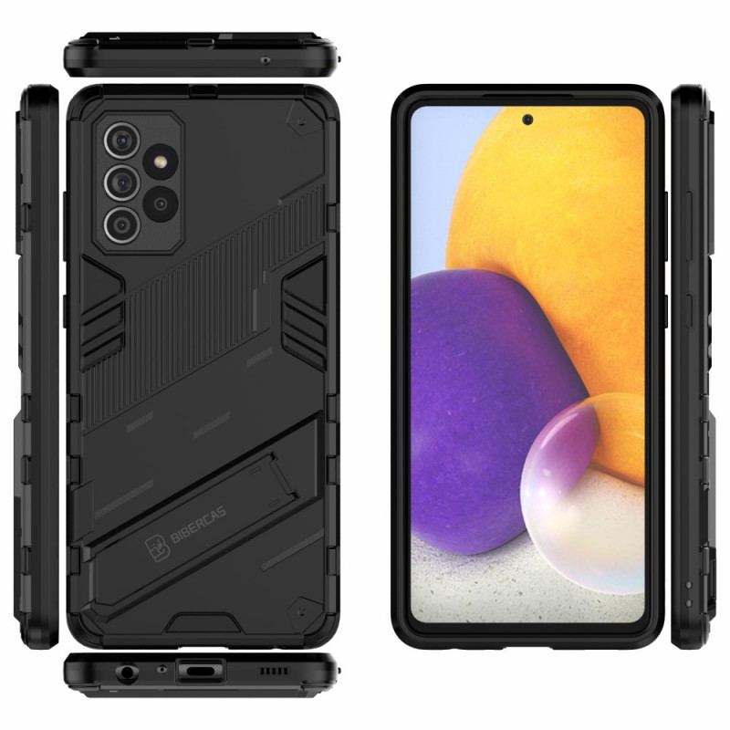 Cover Samsung Galaxy A72 4G / A72 5G Aftageligt Stativ I To Positioner