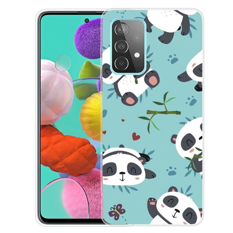 Cover Samsung Galaxy A72 4G / A72 5G Flok Pandaer