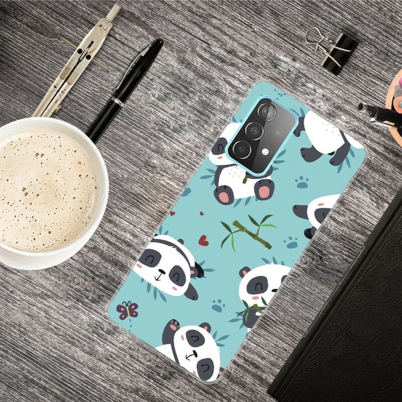 Cover Samsung Galaxy A72 4G / A72 5G Flok Pandaer