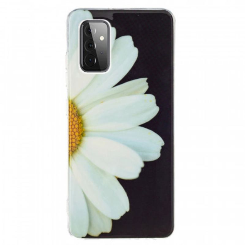 Cover Samsung Galaxy A72 4G / A72 5G Fluorescerende Blomsterserie