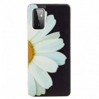 Cover Samsung Galaxy A72 4G / A72 5G Fluorescerende Blomsterserie
