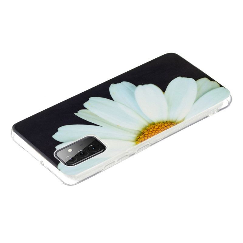 Cover Samsung Galaxy A72 4G / A72 5G Fluorescerende Blomsterserie