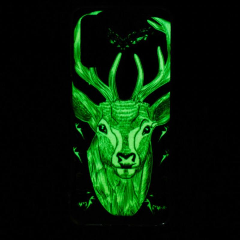 Cover Samsung Galaxy A72 4G / A72 5G Fluorescerende Majestic Deer