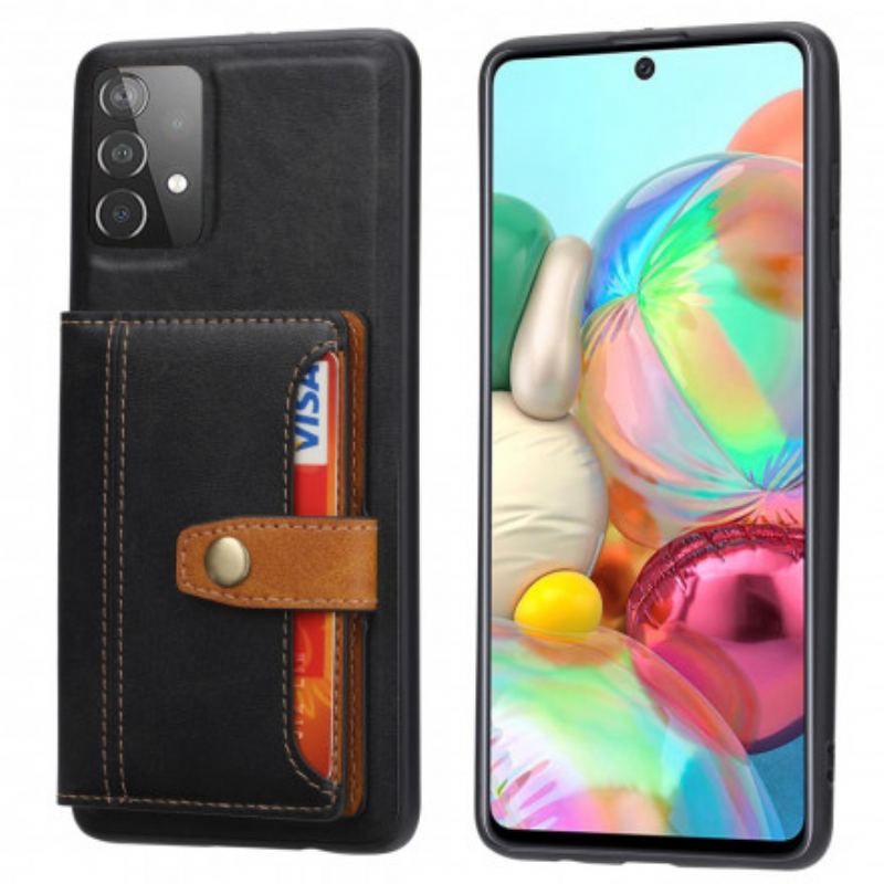 Cover Samsung Galaxy A72 4G / A72 5G Håndfri Støttekortholder