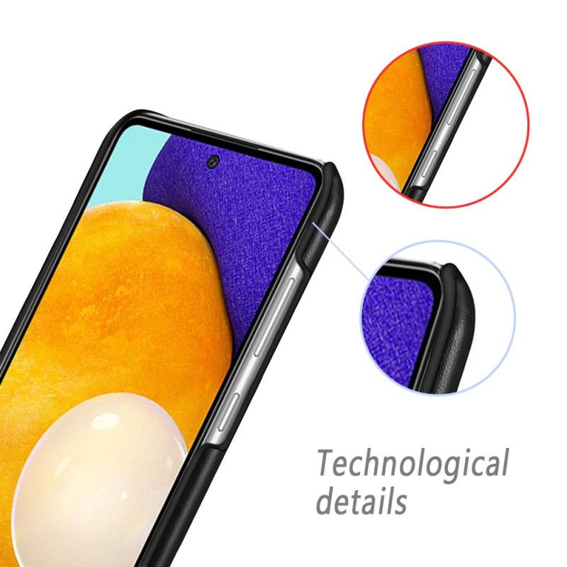 Cover Samsung Galaxy A72 4G / A72 5G Ksq Lædereffekt