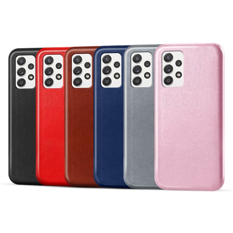 Cover Samsung Galaxy A72 4G / A72 5G Ksq Lædereffekt