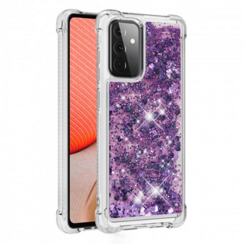 Cover Samsung Galaxy A72 4G / A72 5G Ønsker Pailletter