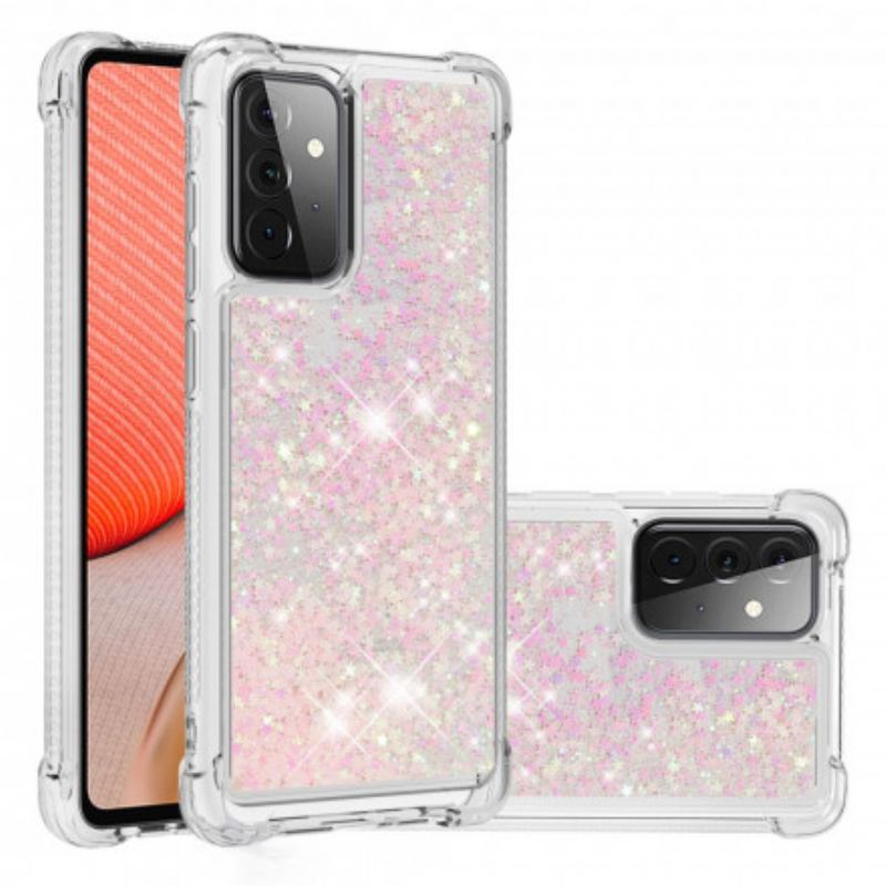 Cover Samsung Galaxy A72 4G / A72 5G Ønsker Pailletter