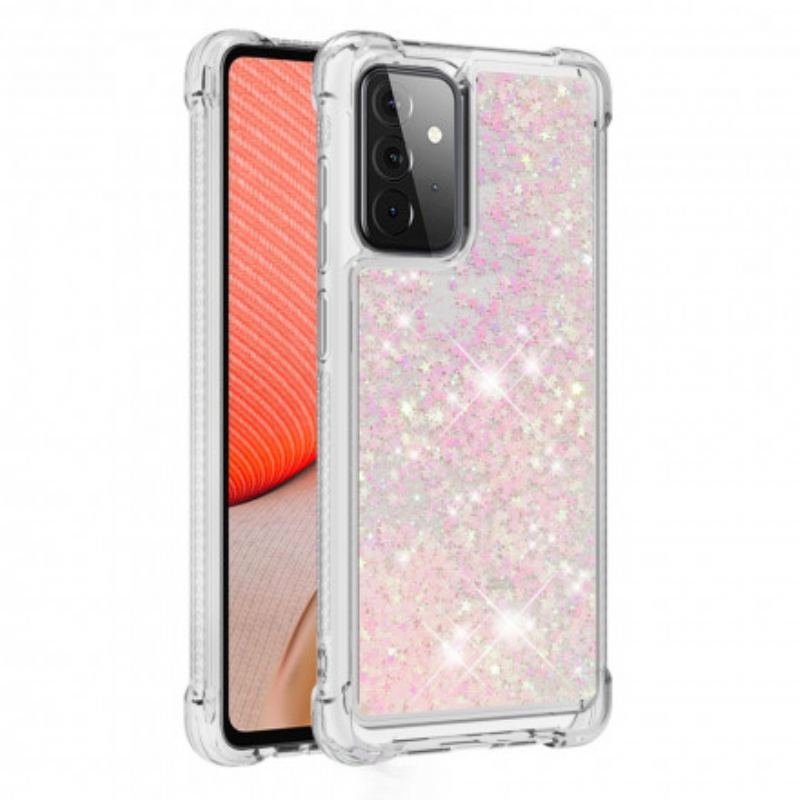 Cover Samsung Galaxy A72 4G / A72 5G Ønsker Pailletter