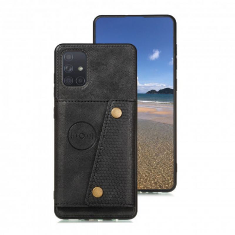 Cover Samsung Galaxy A72 4G / A72 5G Punge Etui Snap Tegnebog