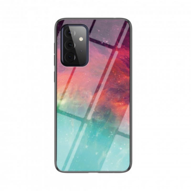 Cover Samsung Galaxy A72 4G / A72 5G Skønhed Hærdet Glas