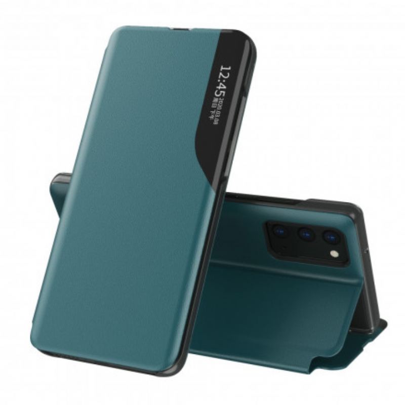 Cover Samsung Galaxy A72 4G / A72 5G Tekstureret Kunstlæder