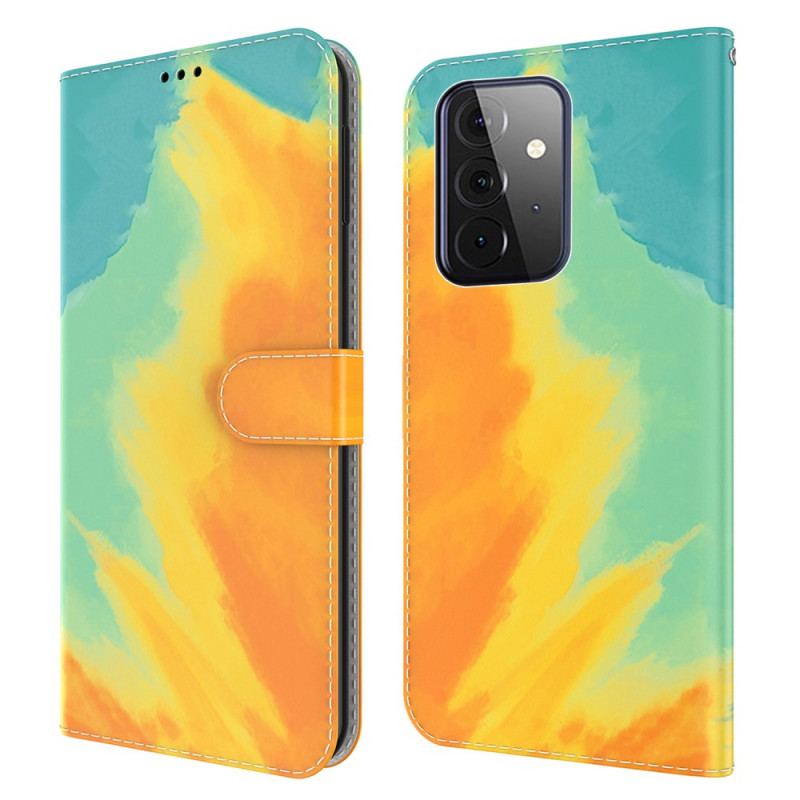 Flip Cover Samsung Galaxy A72 4G / A72 5G Akvarel