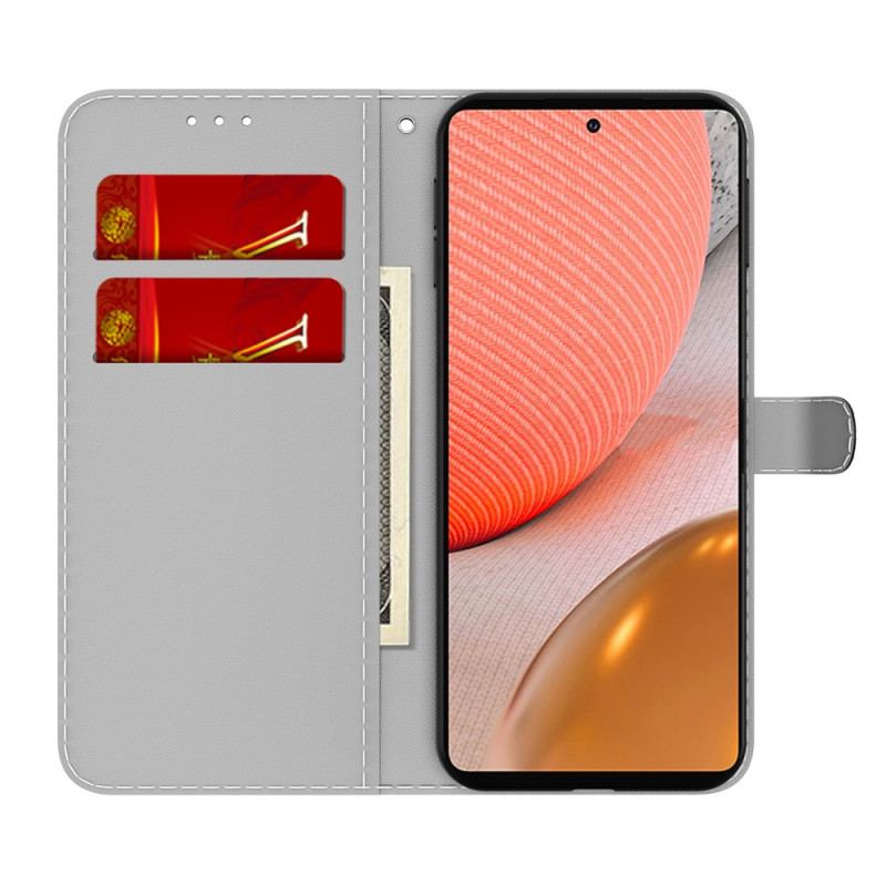 Flip Cover Samsung Galaxy A72 4G / A72 5G Akvarel