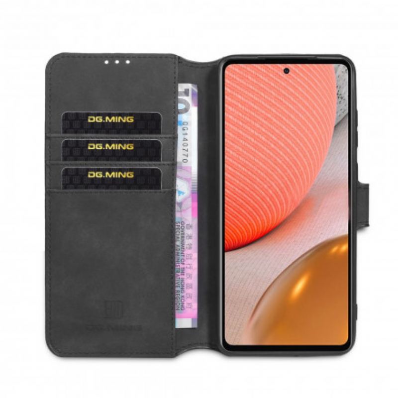 Flip Cover Samsung Galaxy A72 4G / A72 5G Dg.ming Retro