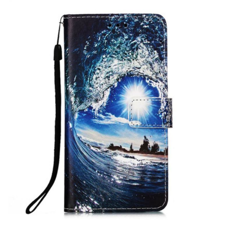 Flip Cover Samsung Galaxy A72 4G / A72 5G Elsker Bølgen