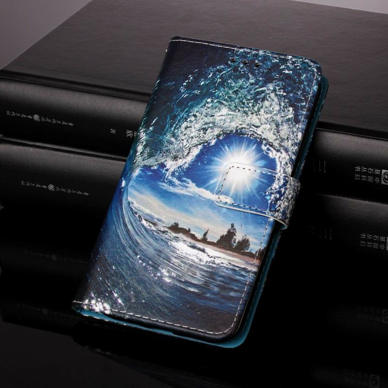 Flip Cover Samsung Galaxy A72 4G / A72 5G Elsker Bølgen