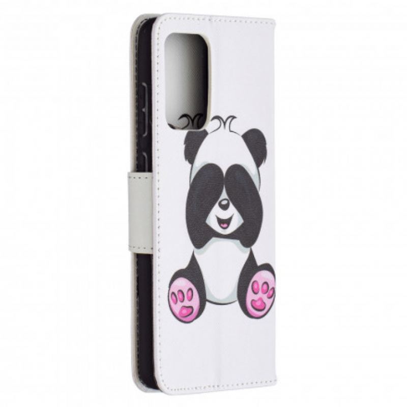 Flip Cover Samsung Galaxy A72 4G / A72 5G Panda Sjov