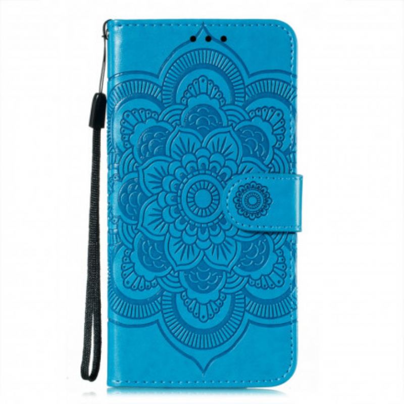 Læder Cover Samsung Galaxy A72 4G / A72 5G Fuld Mandala