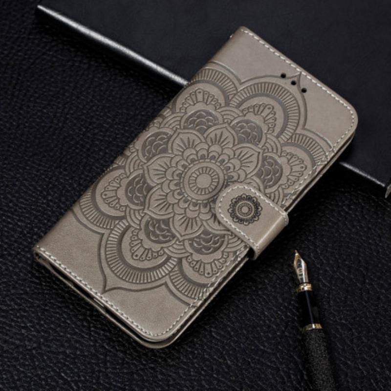 Læder Cover Samsung Galaxy A72 4G / A72 5G Fuld Mandala