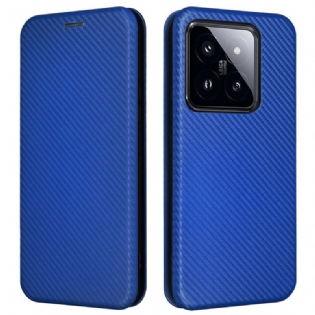 Læder Cover Xiaomi 14 Pro Kulfiber