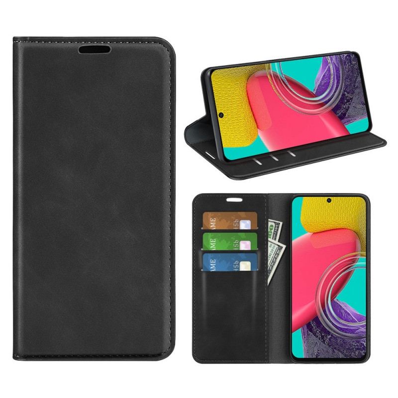 Cover Samsung Galaxy M53 5G Flip Cover Blødhed Ved Hudkontakt