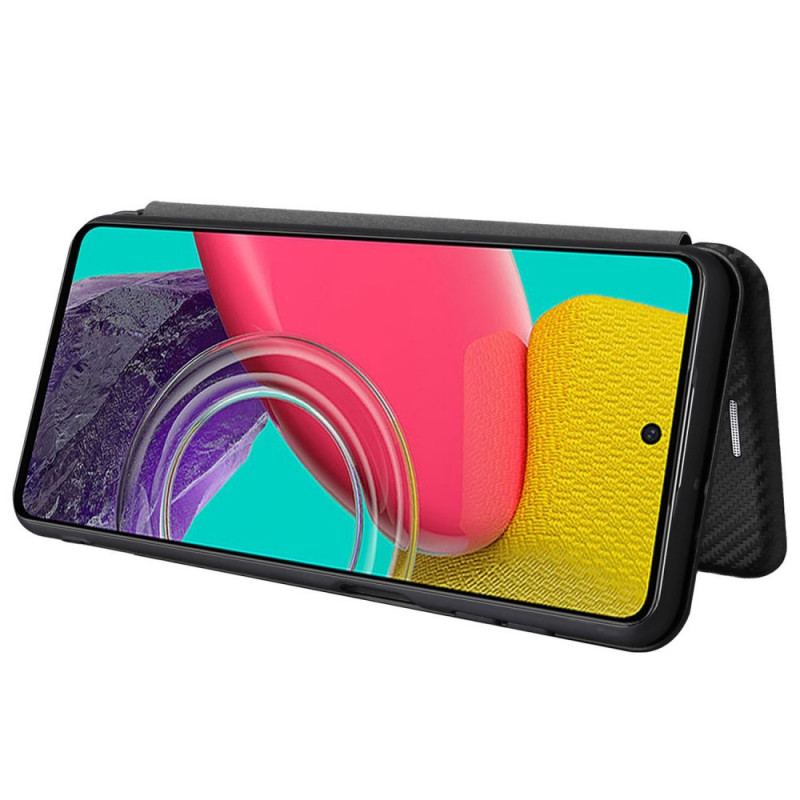 Cover Samsung Galaxy M53 5G Flip Cover Kulfiber