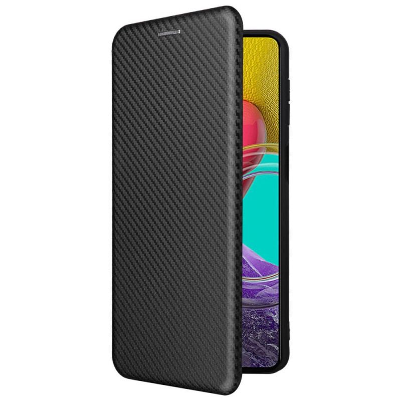 Cover Samsung Galaxy M53 5G Flip Cover Kulfiber