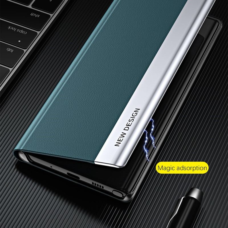 Cover Samsung Galaxy M53 5G Flip Cover Nyt Design I Kunstlæder