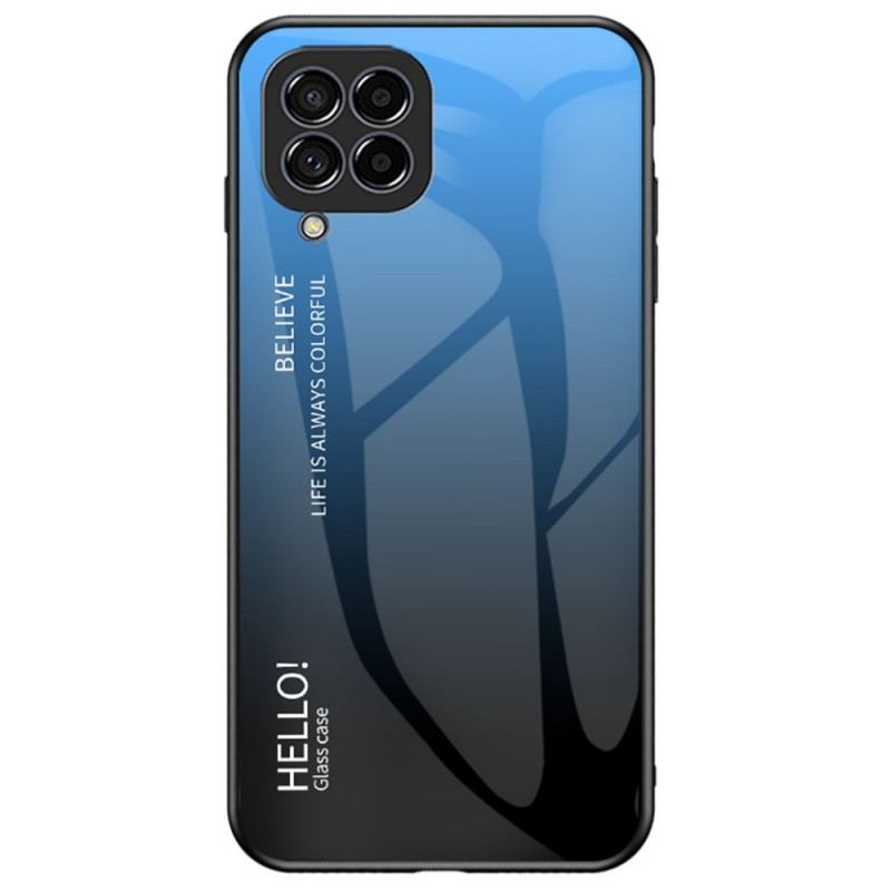 Cover Samsung Galaxy M53 5G Hærdet Glas Hej