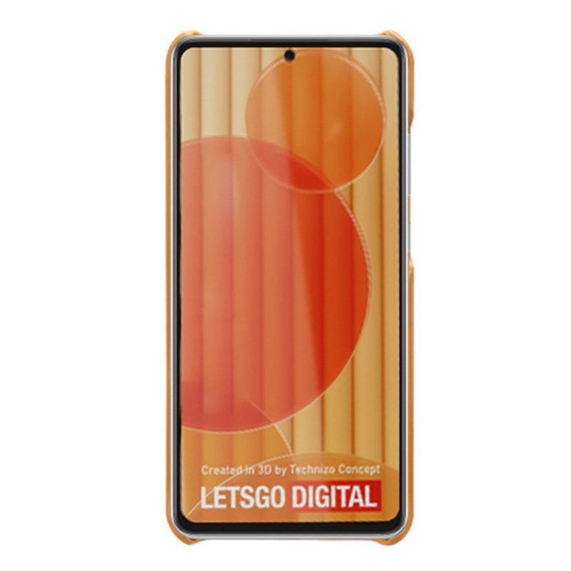 Cover Samsung Galaxy M53 5G Ksq Lædereffekt