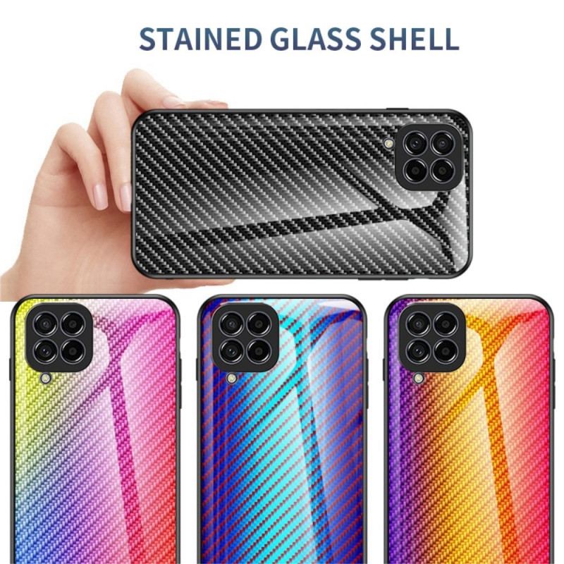 Cover Samsung Galaxy M53 5G Kulfiber Hærdet Glas