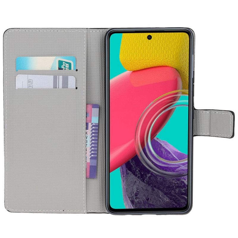 Flip Cover Samsung Galaxy M53 5G Band Af Ugler