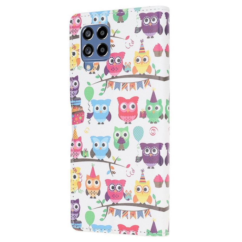 Flip Cover Samsung Galaxy M53 5G Band Af Ugler