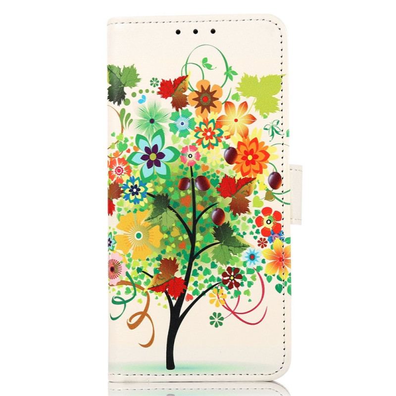 Flip Cover Samsung Galaxy M53 5G Blomstrende Træ