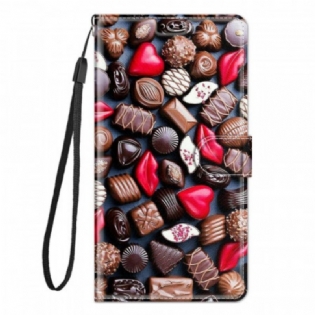 Flip Cover Samsung Galaxy M53 5G Chokolade