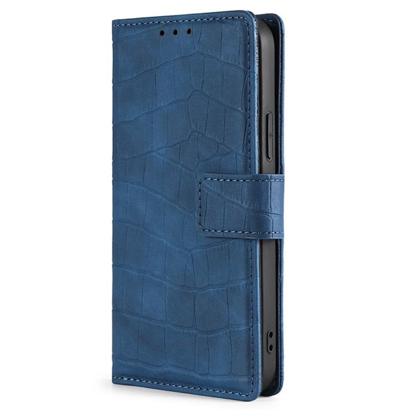 Flip Cover Samsung Galaxy M53 5G Krokodillehudstil