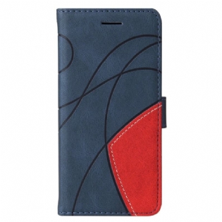 Flip Cover Samsung Galaxy M53 5G Med Snor Tofarvet Rem