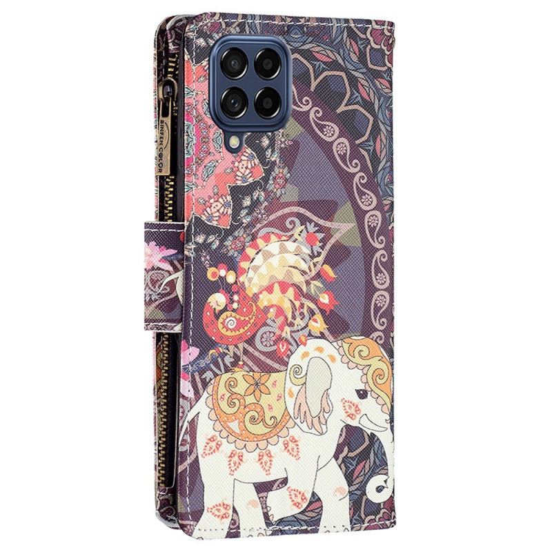 Flip Cover Samsung Galaxy M53 5G Punge Etui Elefant Pung