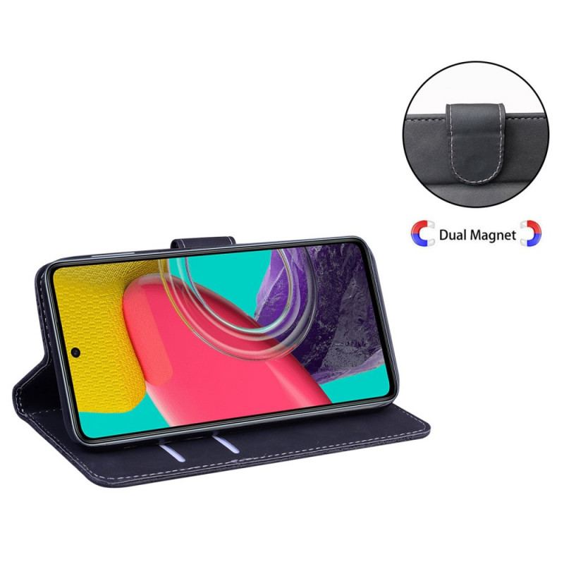 Flip Cover Samsung Galaxy M53 5G Sommerfugl