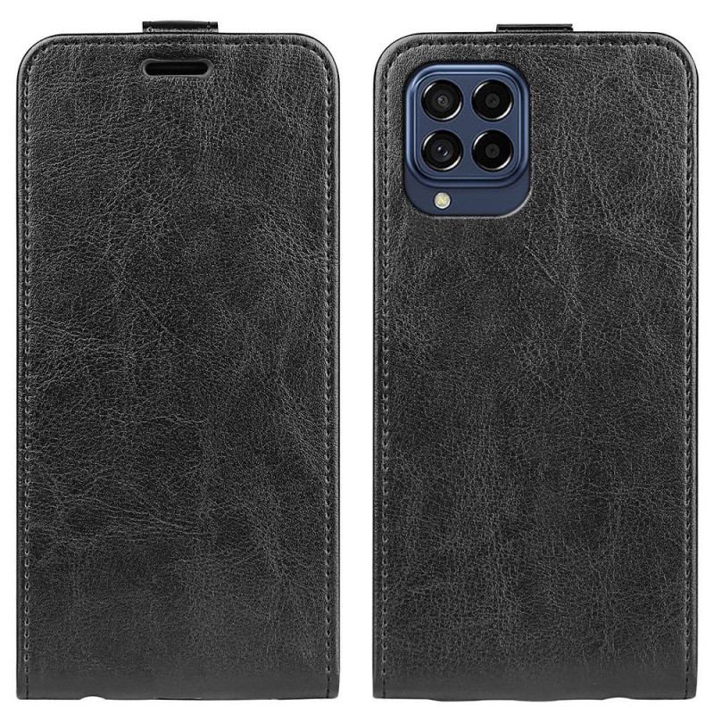 Læder Cover Samsung Galaxy M53 5G Flip Cover Sammenfoldelig