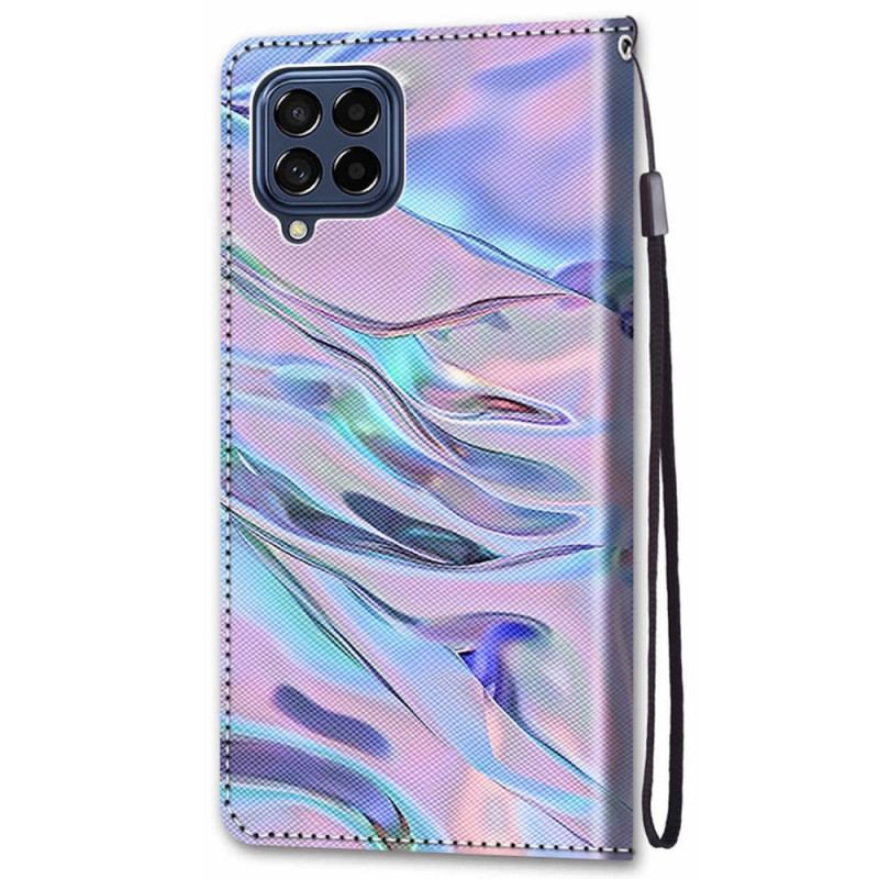 Læder Cover Samsung Galaxy M53 5G Som Maling