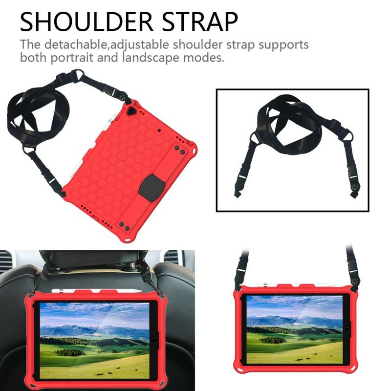 Cover iPad 10.2" (2020) (2019) Eva Strap-støtte