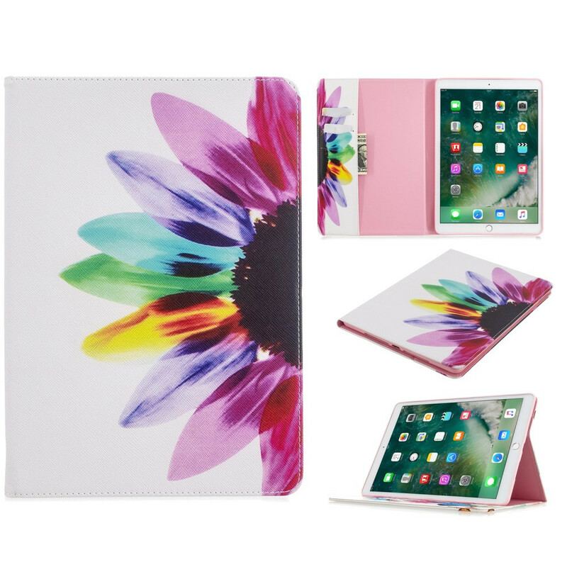Etui iPad 10.2" (2020) (2019) Blomstermaleri