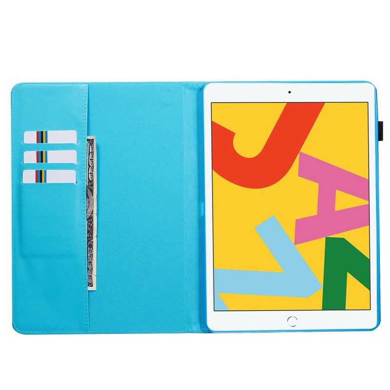 Flip Cover iPad 10.2" (2020) (2019) Akvarel Drømmefanger